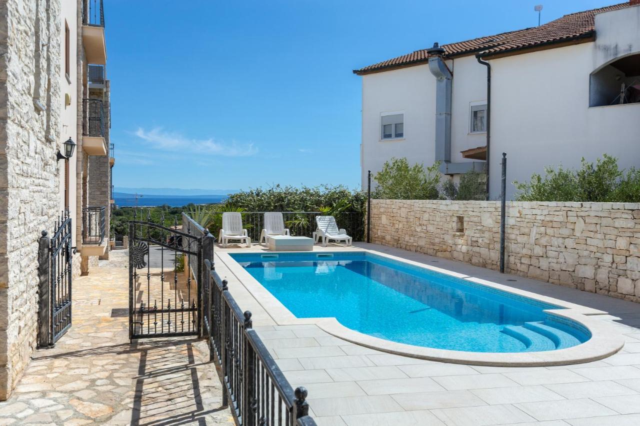 Marlera - Penthouse Apartman Ližnjan Kültér fotó